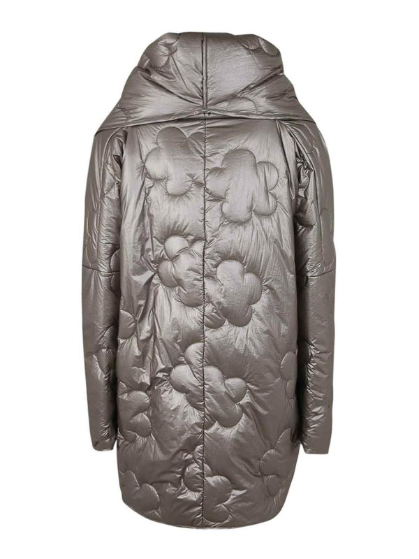 MARIA CALDERARA: Kurze Daunenjacken online - Daunenjacke - Metallic