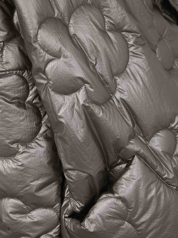 The Best Shops MARIA CALDERARA: Kurze Daunenjacken - Daunenjacke - Metallic