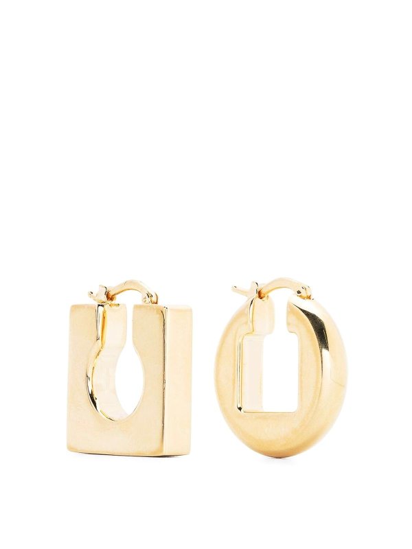 JACQUEMUS: イヤリング - イヤリング - Les Boucles Rond Carré
