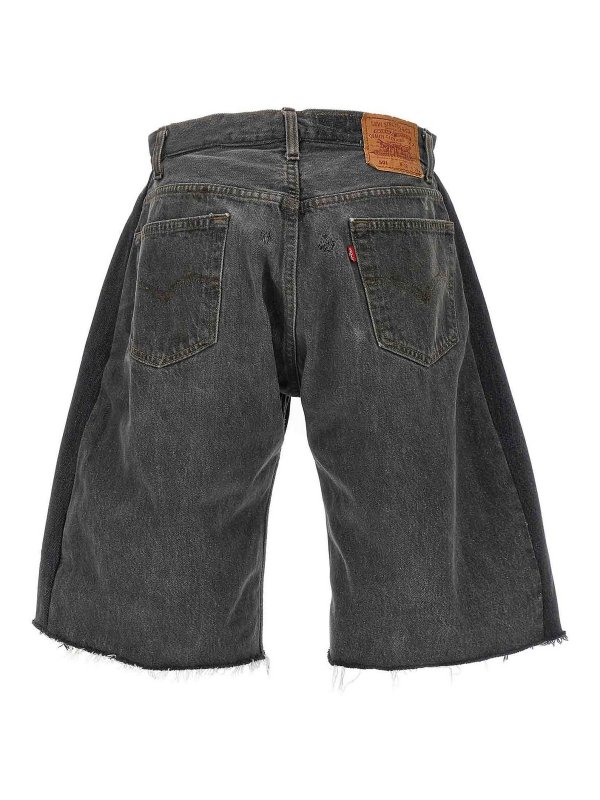 B SIDES JEANS: トラウザーショーツ online - ショートパンツ - 黒