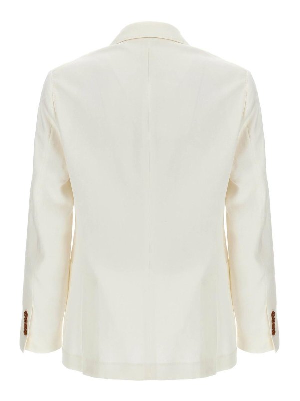 BRUNELLO CUCINELLI: ブレザー online - ブレザー - 白