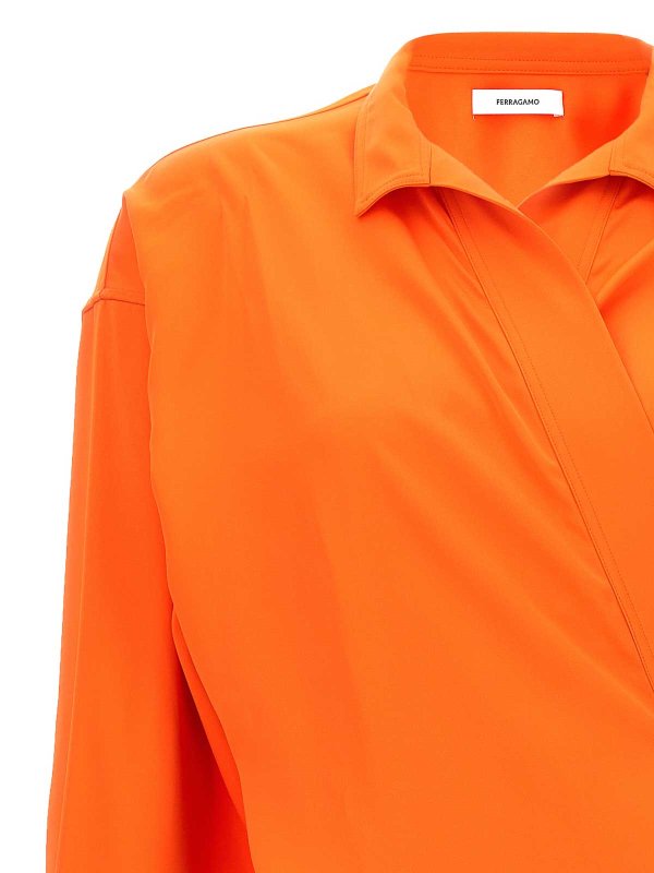 The Best Shops FERRAGAMO: Camisas - Camisa - Naranja
