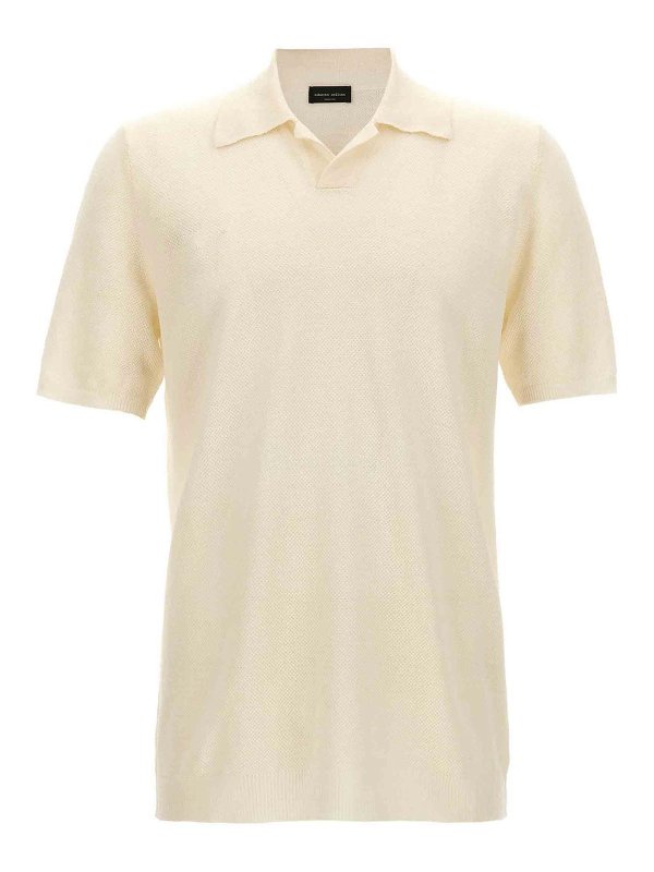ROBERTO COLLINA: Polos - Polo - Blanco