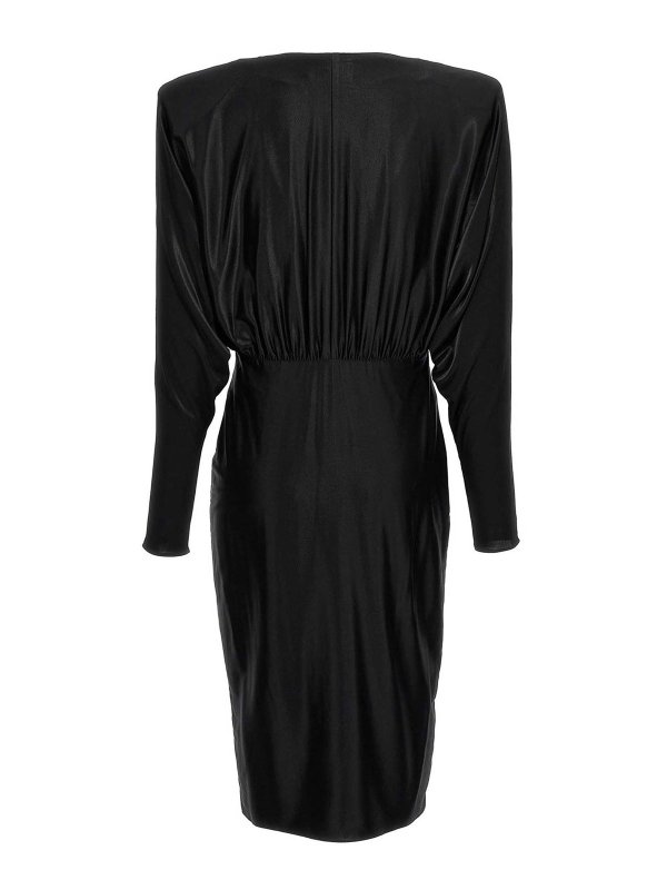 ALEXANDRE VAUTHIER: knee length dresses online - V-Neck Jersey Dress