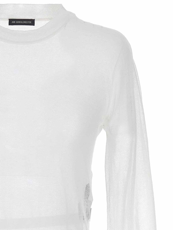 The Best Shops ANN DEMEULEMEESTER: crew necks - Blion Sweater