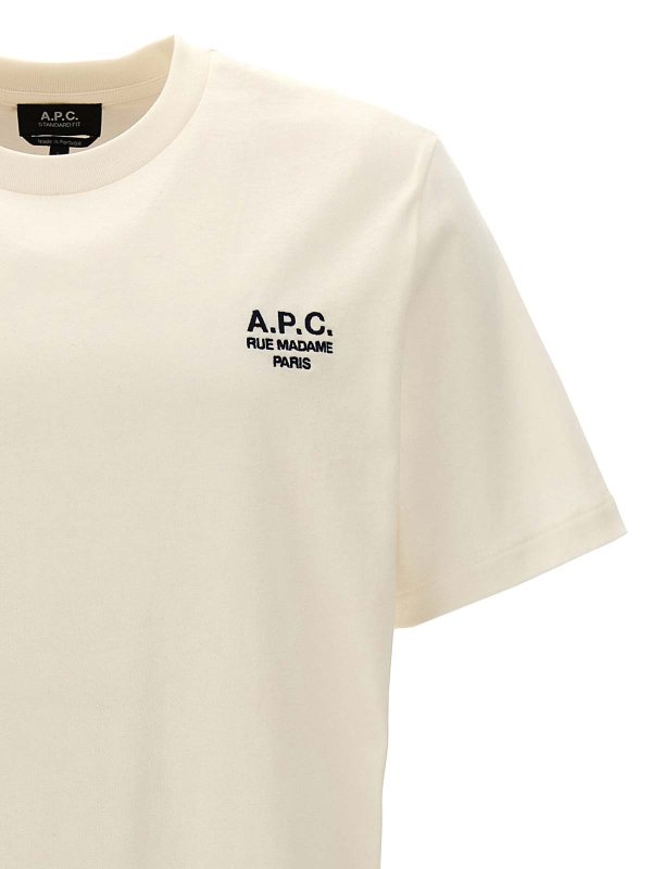 The Best Shops A.P.C.: T-shirts - T-Shirt - Weiß