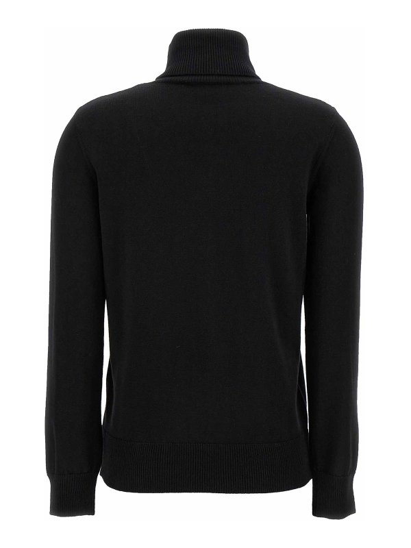 A.P.C.: Cuellos altos y polos online - Suéter Con Cuello Alto - Negro