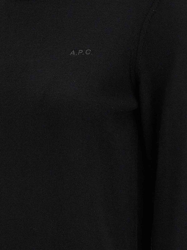 Suéter Con Cuello Alto - Negro shop online: A.P.C.