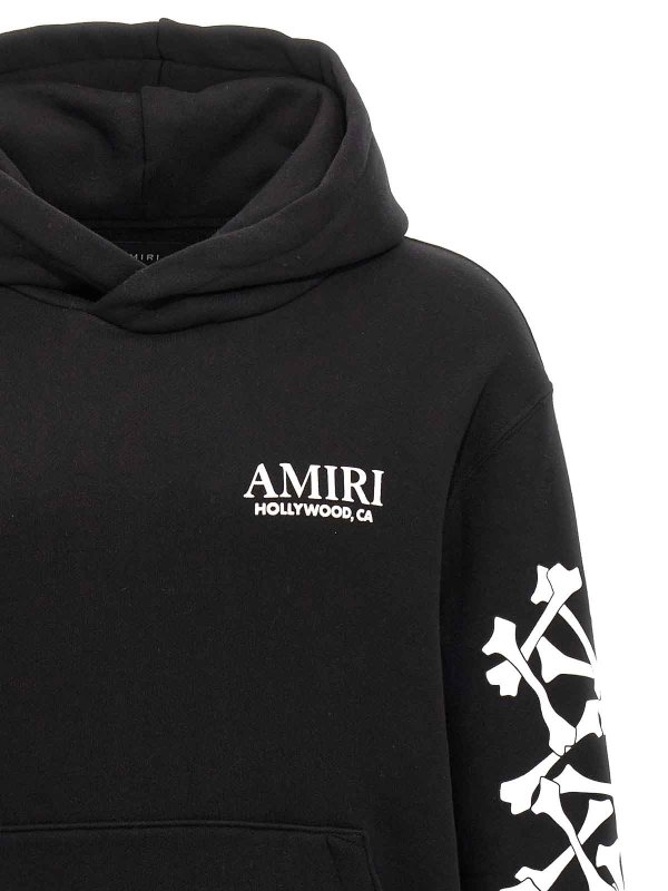 Bones Stacked Hoodie shop online: AMIRI