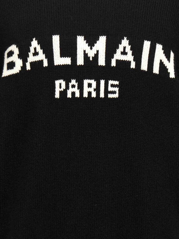 Wool sweater shop online: Balmain