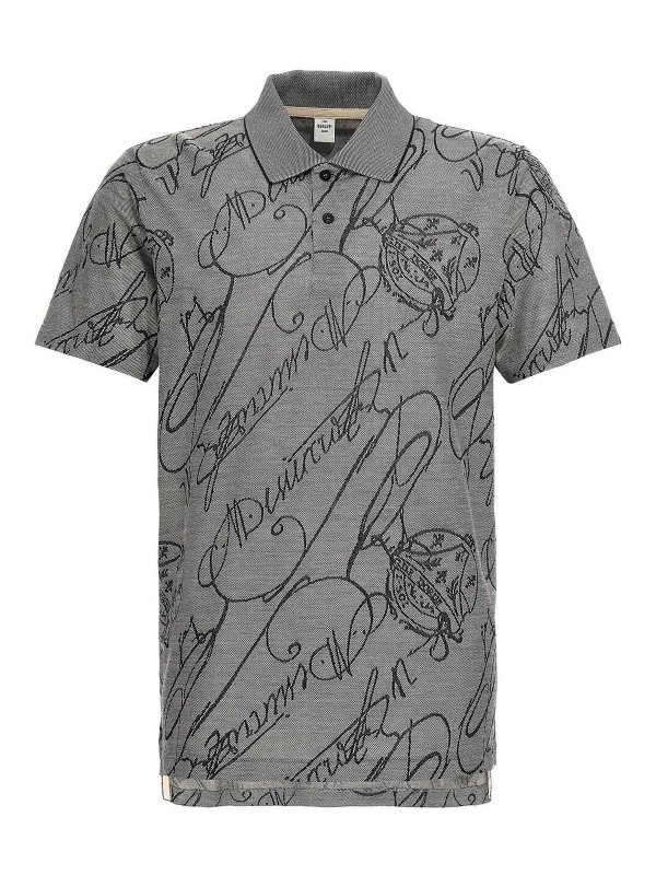 BERLUTI: Polos  - Polo - Gris