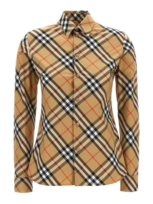 BURBERRY: Chemises - Chemise - Beige