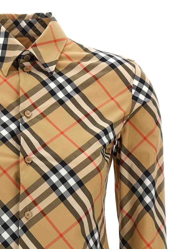 The Best Shops BURBERRY: Chemises - Chemise - Beige