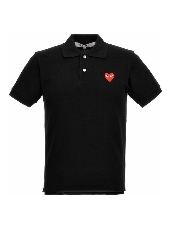 Comme des Garçons Play: Polos  - Polo - Noir