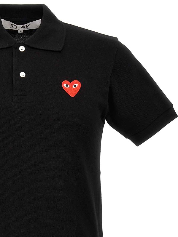 The Best Shops Comme des Garçons Play: Polos  - Polo - Noir