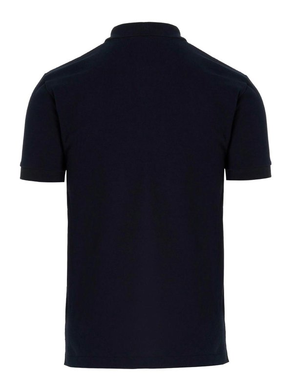 Comme des Garçons Play: polo online - Polo con applicazione logo