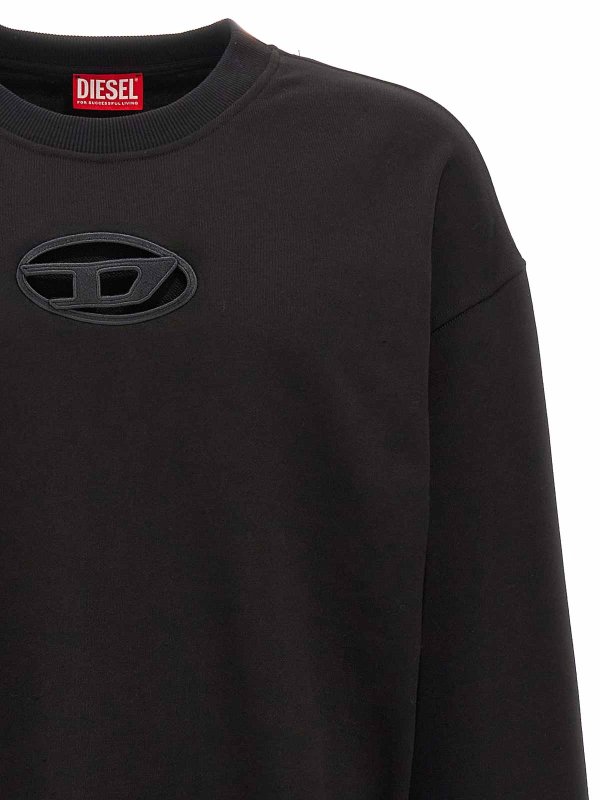 DIESEL S-Ruben スウェットシャツ Dieselのグレー S-Ruben スウェットシャツがセール中