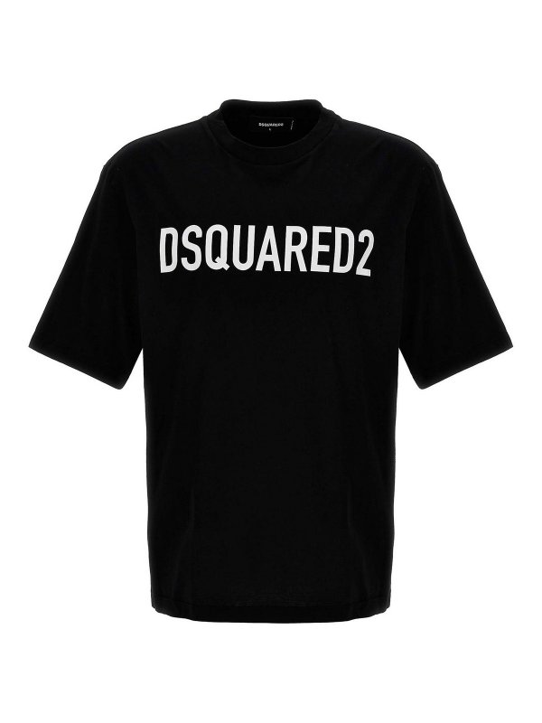 DSQUARED2: t-shirts - Logo Print T-Shirt
