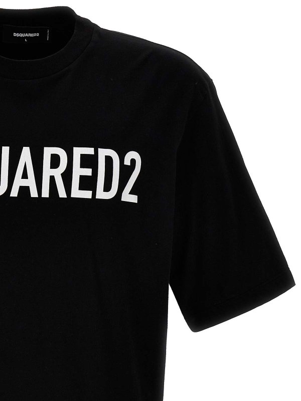 The Best Shops DSQUARED2: t-shirts - Logo Print T-Shirt