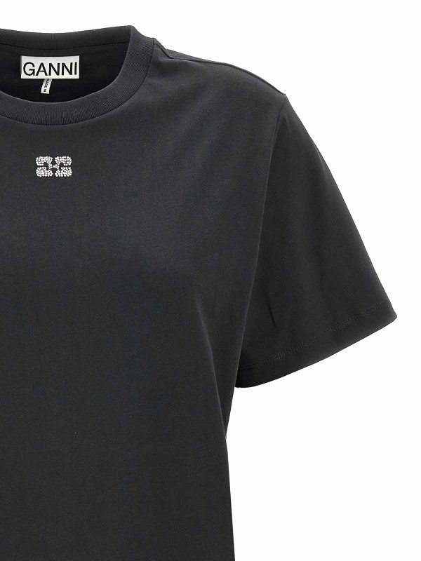 The Best Shops GANNI: Camisetas - Camiseta - Negro