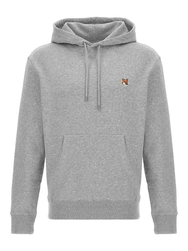 MAISON KITSUNÉ: Sweatshirts und Pullover - Sweatshirt - Grau