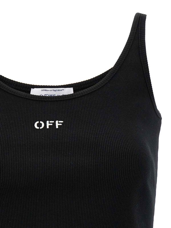 The Best Shops OFF-WHITE: Tops & Tank tops - Off Stamp Top
