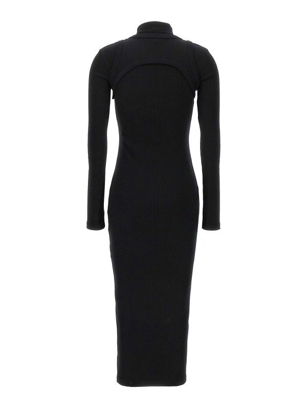 OFF-WHITE: マキシドレス online - マキシドレス - 黒