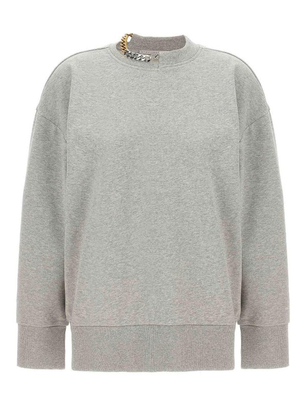 STELLA McCARTNEY: Sweatshirts und Pullover - Sweatshirt - Grau