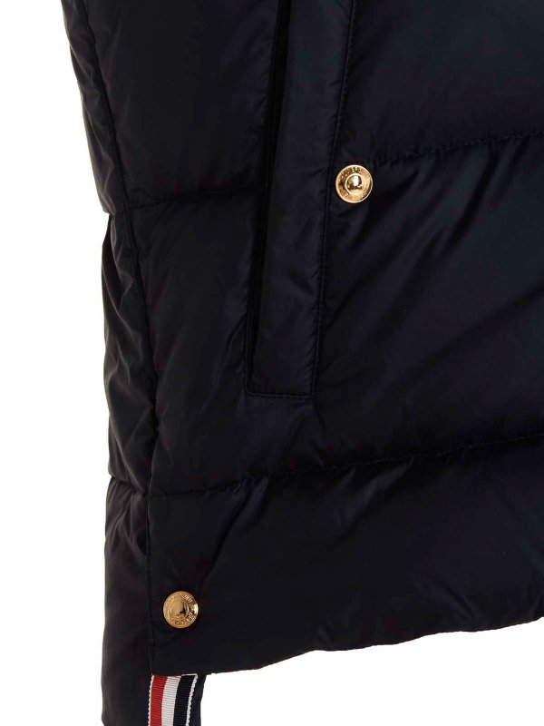 4 Bar Sleeveless Jacket shop online: THOM BROWNE