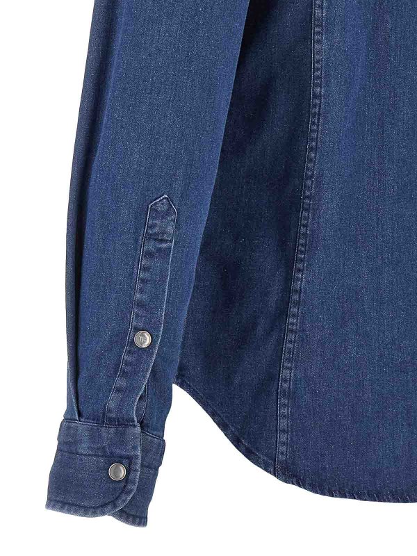 Hemd - Blau shop online: TOM FORD