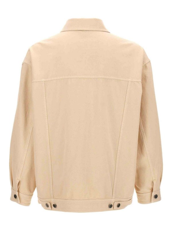 A.P.C.: Chaquetas denim online - Chaqueta Vaquera - Beis