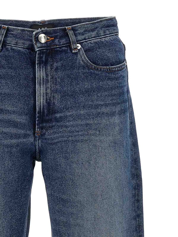The Best Shops A.P.C.: Bootcut - Bootcut Jeans - Blau