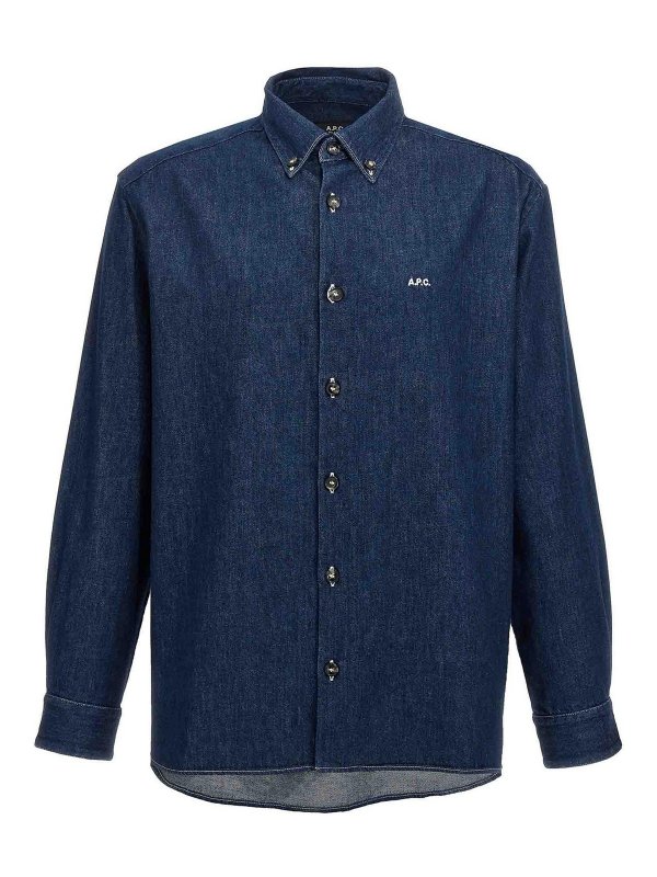 A.P.C.: Camisas - Camisa - Azul