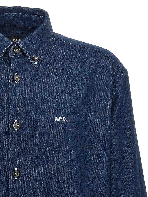 The Best Shops A.P.C.: Camisas - Camisa - Azul