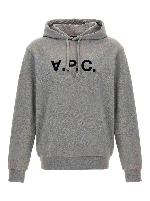 A.P.C.: Sweatshirts & Pulls - Sweat-Shirts - Gris