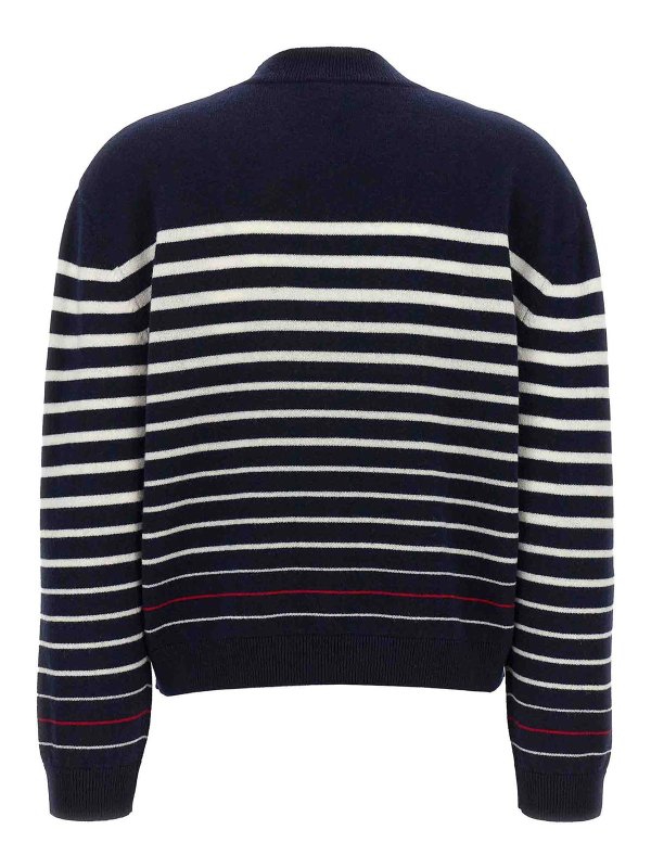 A.P.C.: Suéteres con cuello pico online - Suéter Cuello Redondo - Azul