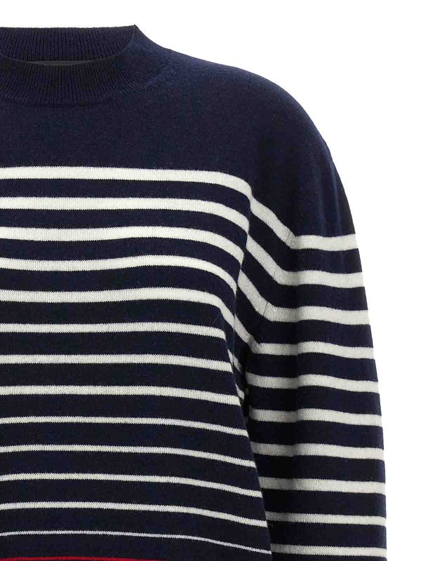 The Best Shops A.P.C.: Suéteres con cuello pico - Suéter Cuello Redondo - Azul