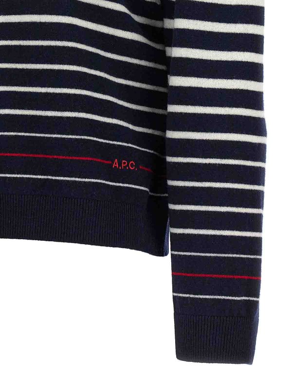 Suéter Cuello Redondo - Azul shop online: A.P.C.