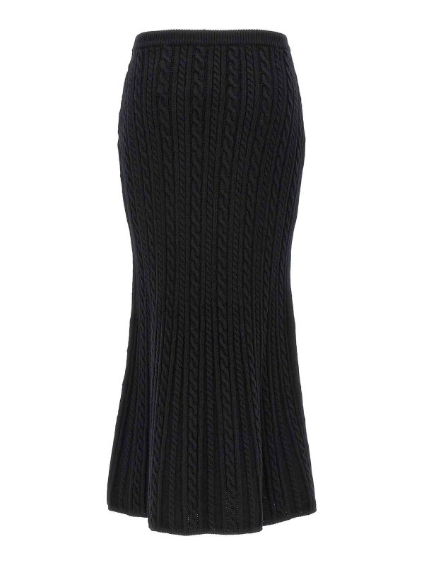 ALESSANDRA RICH: Jupes longues online - Jupe Longue - Noir