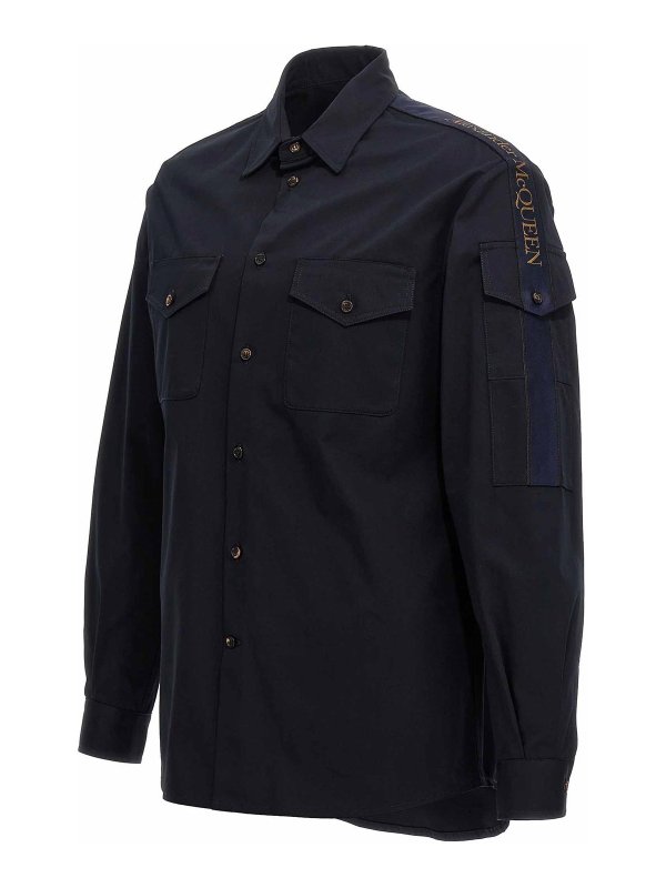 The Best Shops ALEXANDER MCQUEEN: Camisas - Camisa - Azul