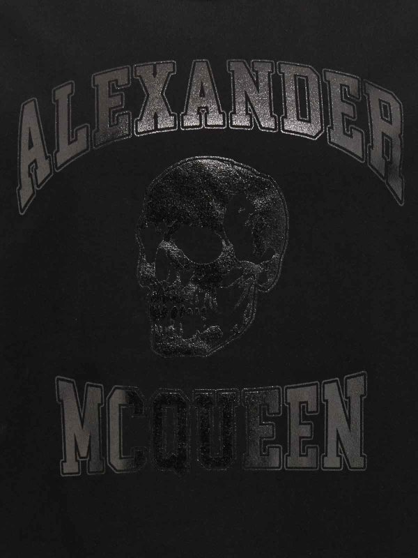 T-Shirt - Noir shop online: ALEXANDER MCQUEEN