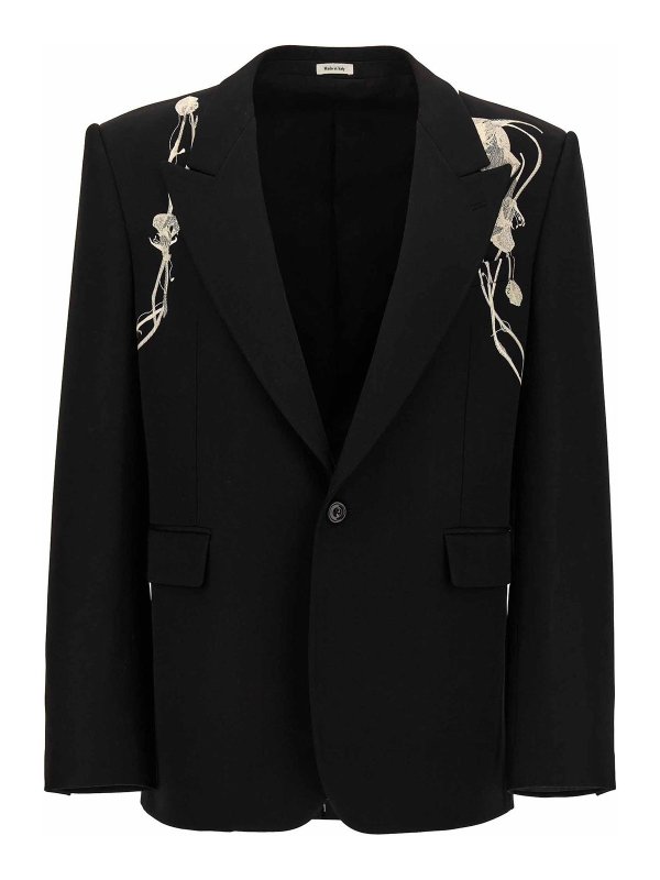 ALEXANDER MCQUEEN: blazers - Wool blazer