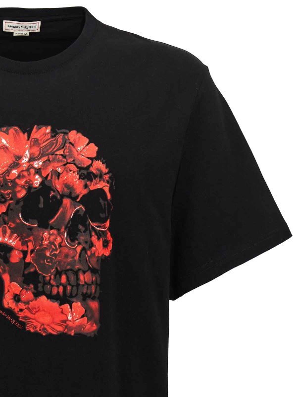 The Best Shops ALEXANDER MCQUEEN: Tシャツ - Tシャツ - 黒