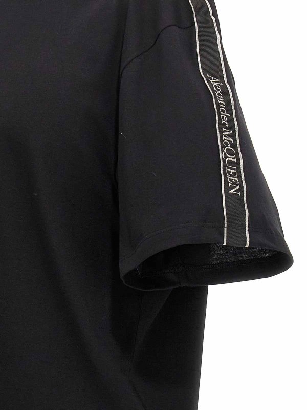 Contrast Band T-Shirt shop online: ALEXANDER MCQUEEN