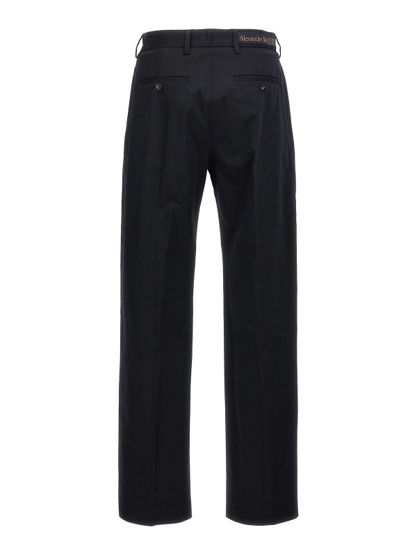 ALEXANDER MCQUEEN: Pantalones casual online - Pantalón Casual - Azul