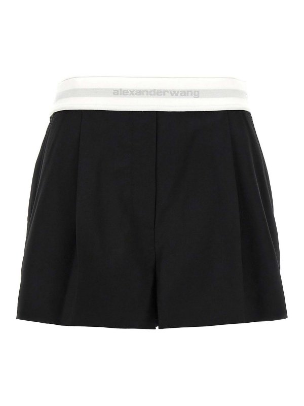 ALEXANDER WANG: Hosen Shorts - Shorts - Schwarz