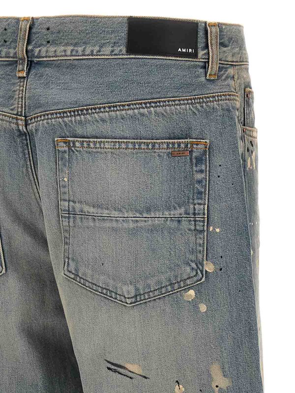 Jeans dritti da pittore shop online: AMIRI