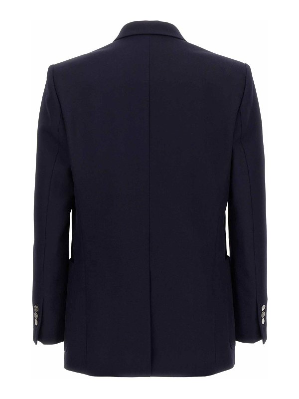 Balmain: blazers online - Double-Breasted Blazer