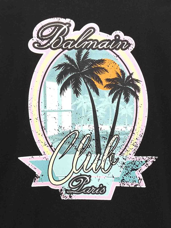 Club T-Shirt shop online: Balmain
