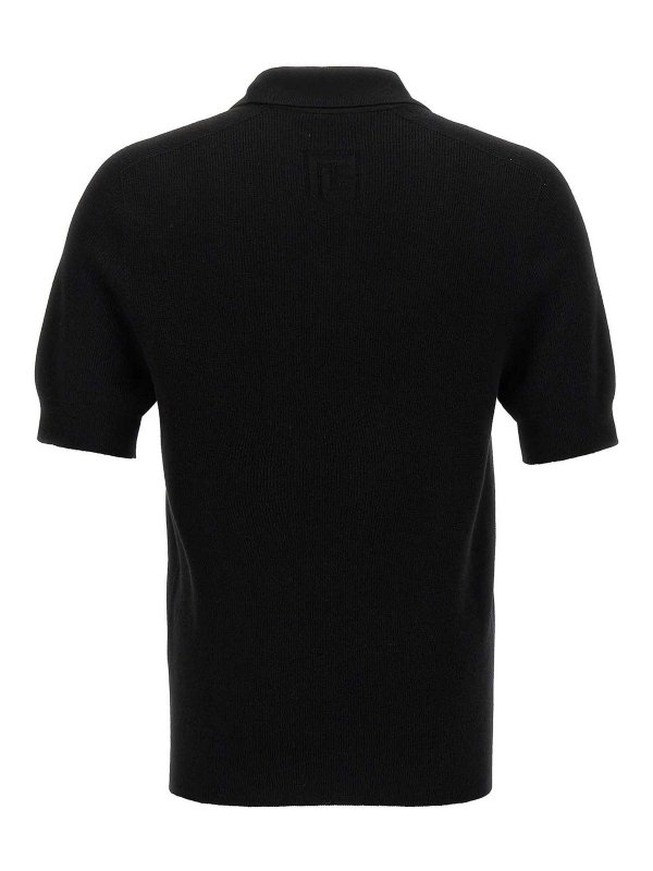 Balmain: ポロシャツ online - ポロシャツ - 黒